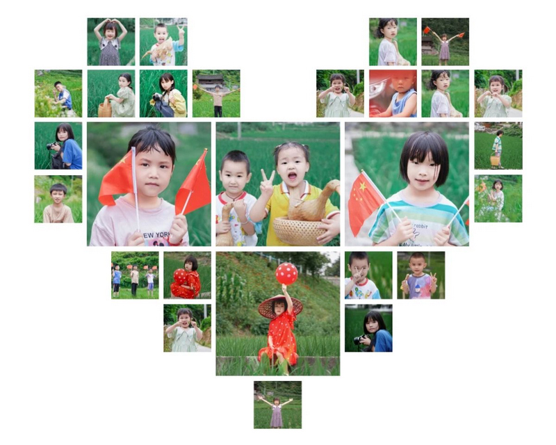 实践团队为农村少年儿童拍摄的写真。2026世界杯官方合作网站供图